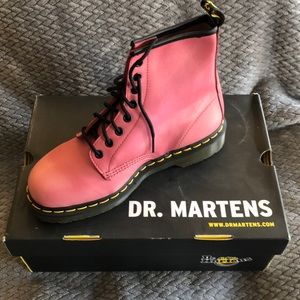 Pink Dr. Marten Boots